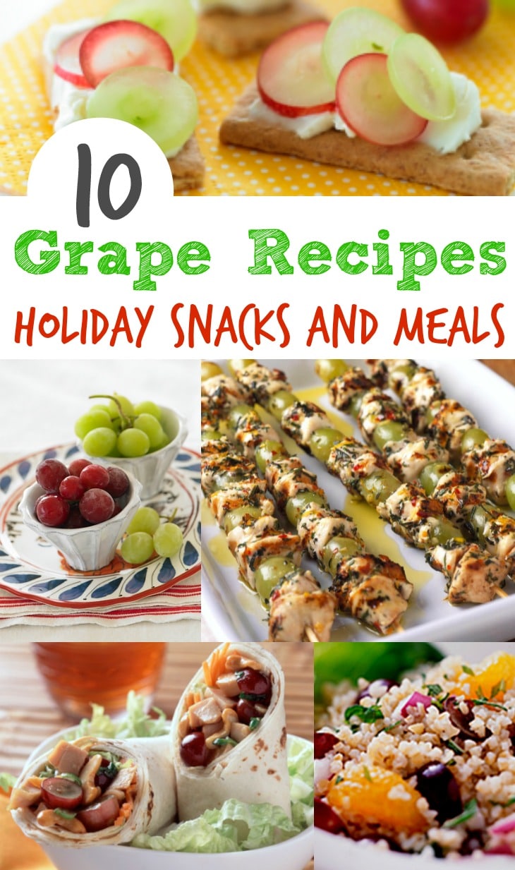 Grapes from California Recipes