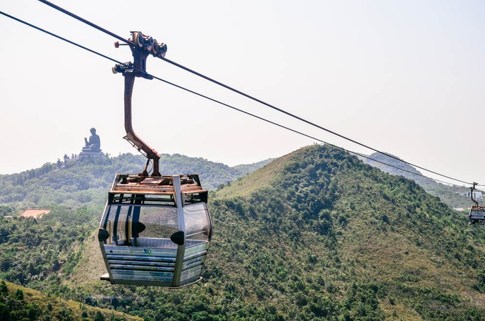 Ngong Ping Cable Car to Tian Tan Buddha