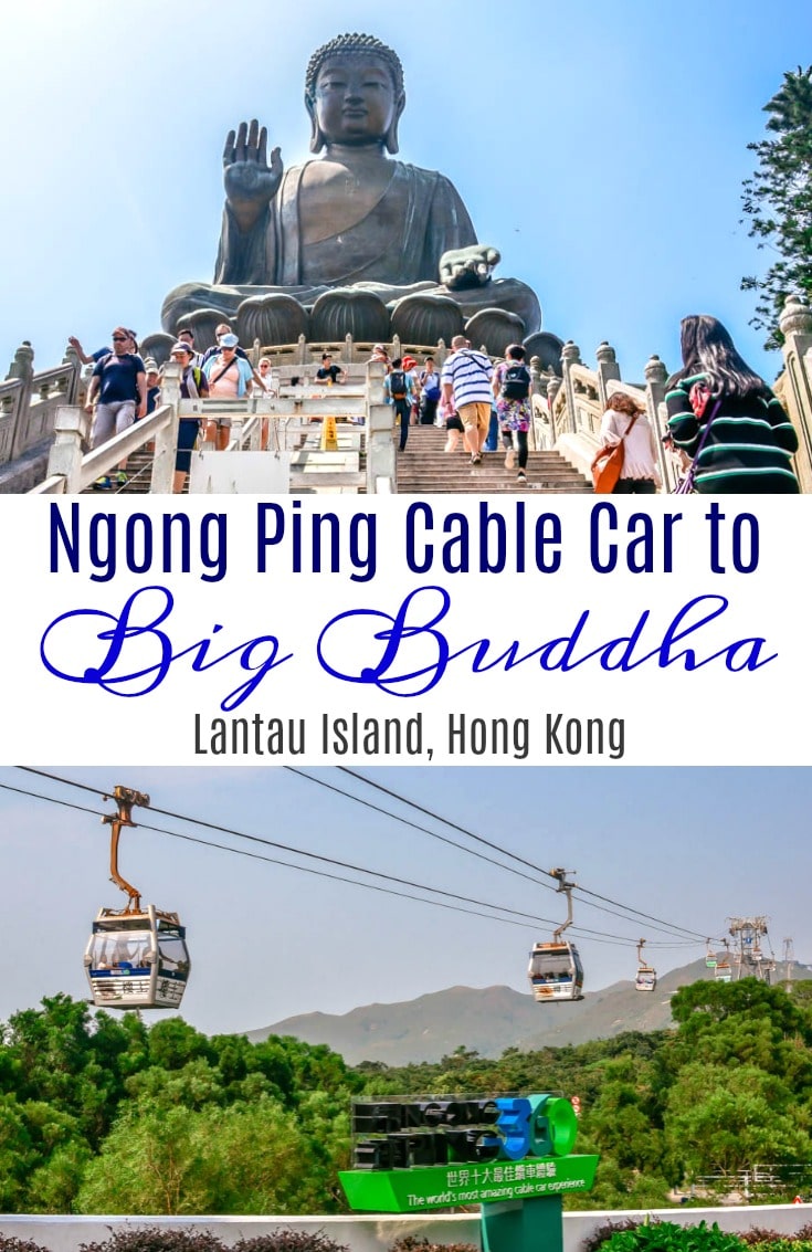 Ngong Ping Cable Car to Big Buddha Hong Kong
