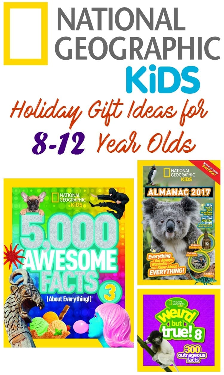 holiday gift ideas for 8-12 year olds