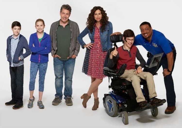 abc speechless set visit