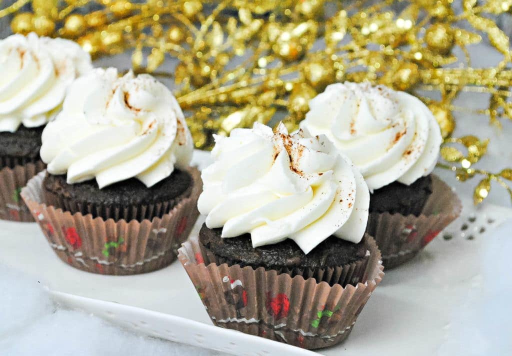 chocolate eggnog cupcakes recipes