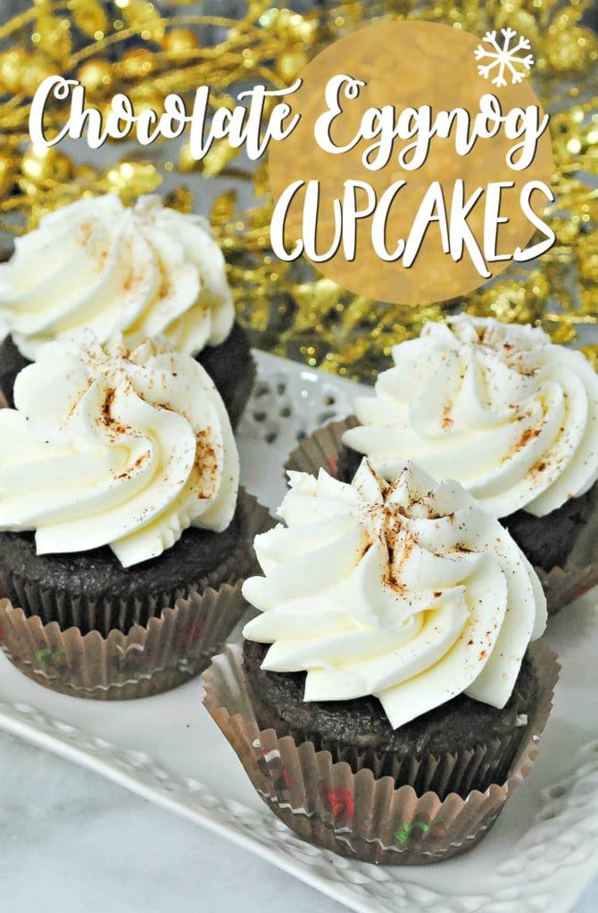 chocolate eggnog cupcakes recipes