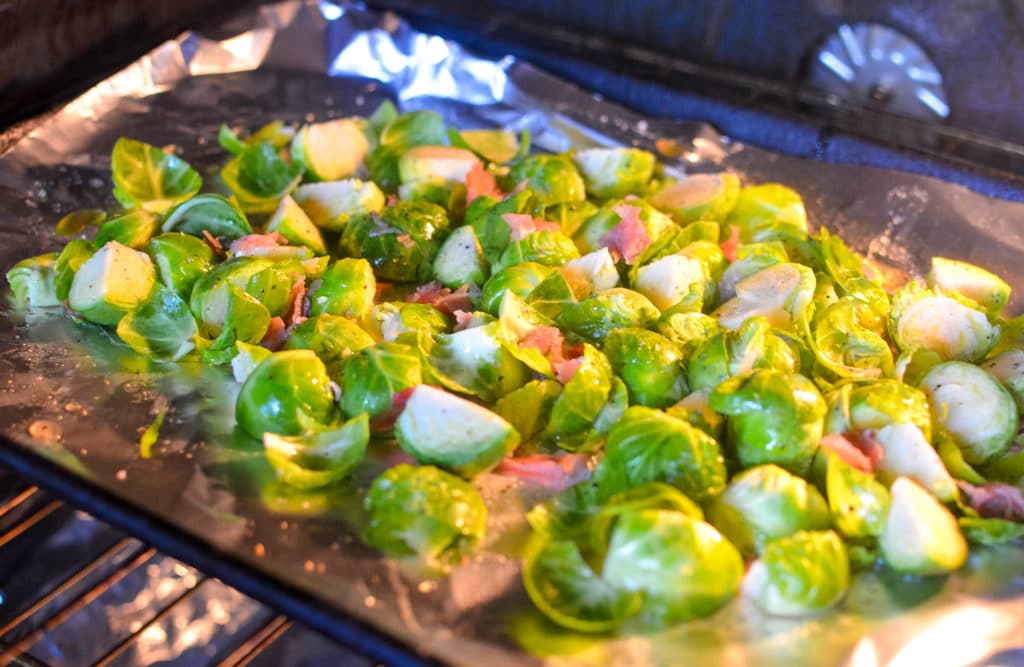 roasted brussels sprouts apple cider vinegar