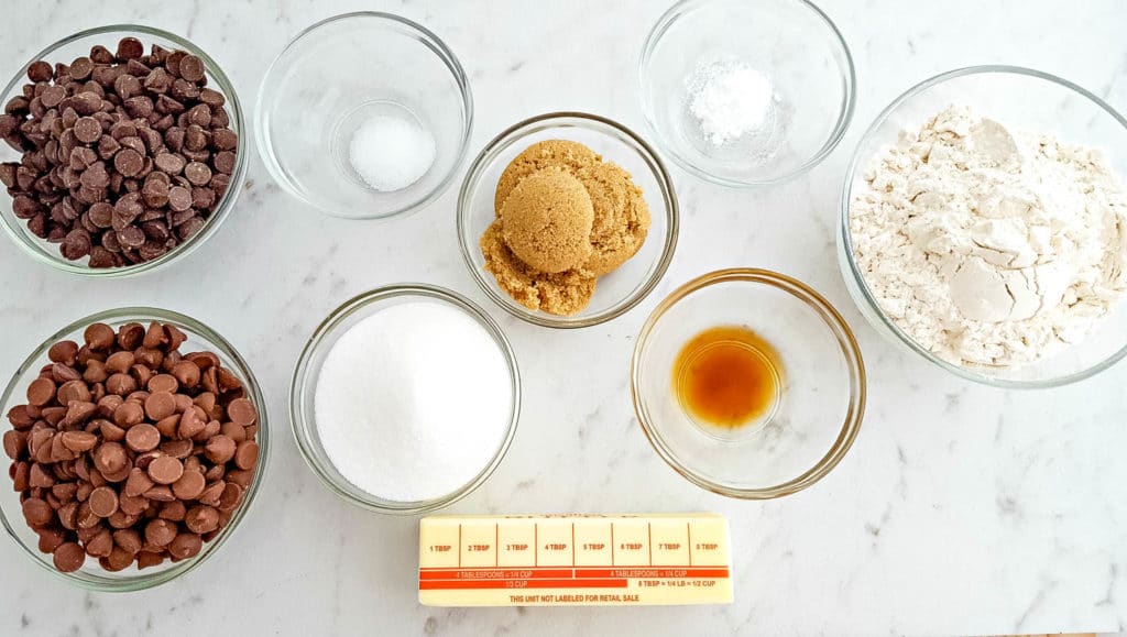 Chocolate Covered Cookie Dough Hearts ingredients