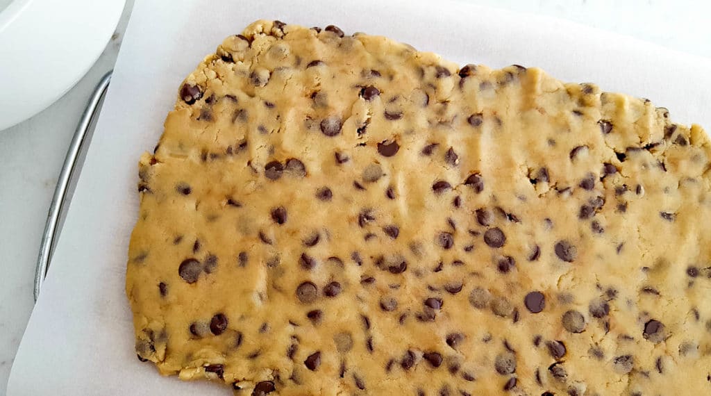 no-bake Chocolate Covered Cookie Dough Hearts