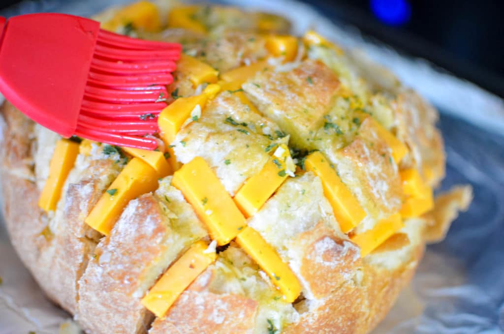 Cheesy Pull Apart Bread Recipe