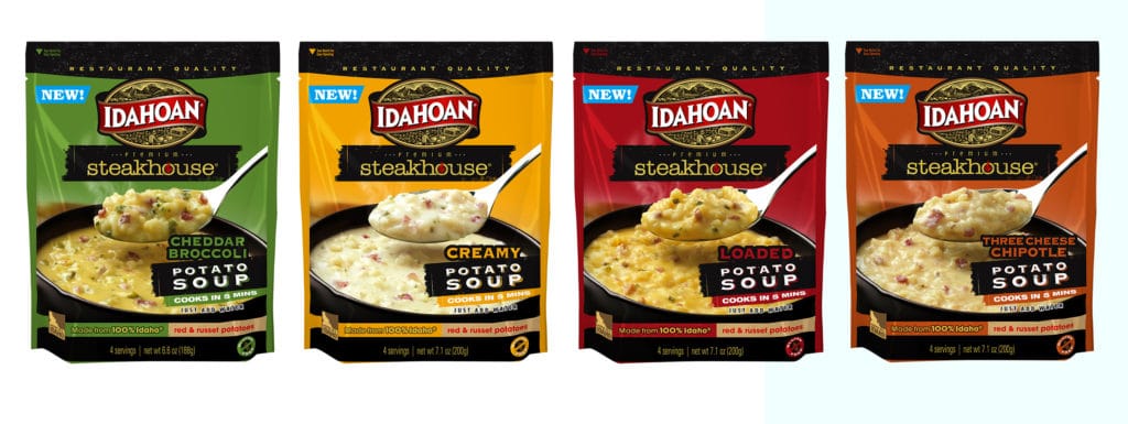 Idahoan Premium Steakhouse Potato Soups