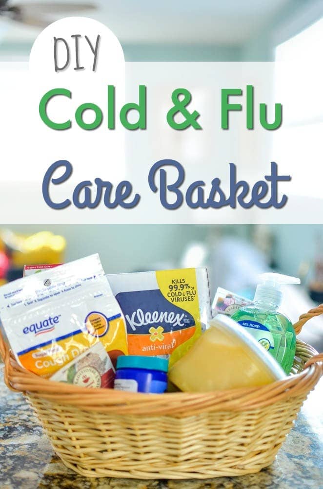 cold & flu care basket