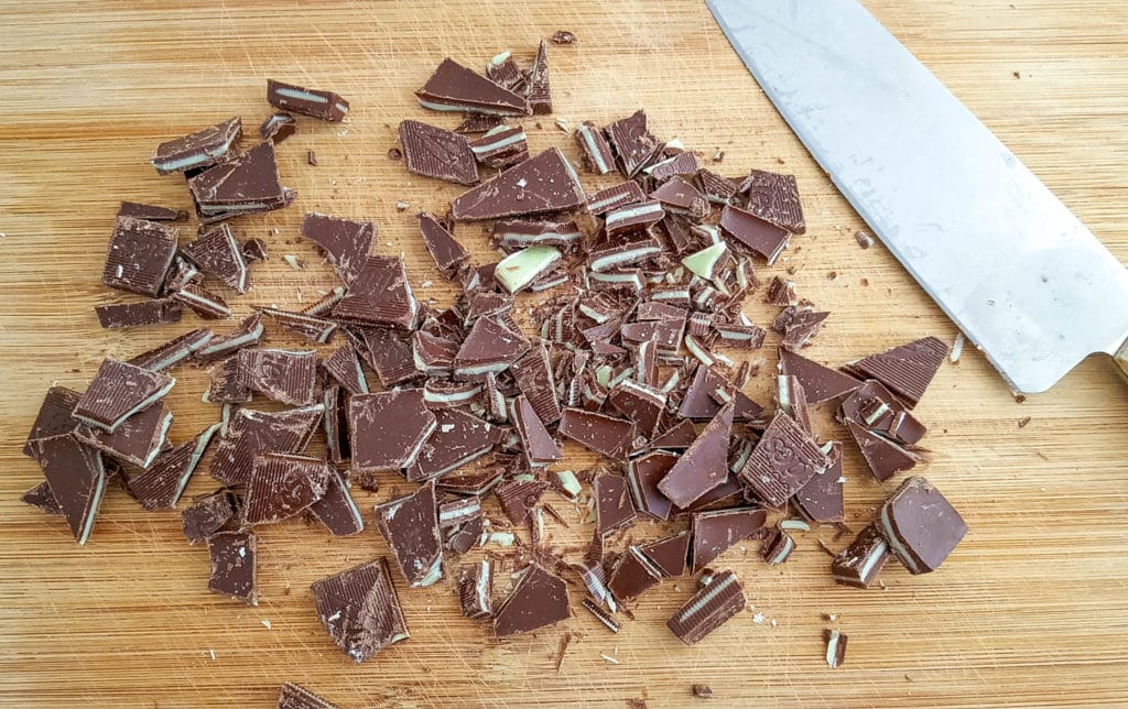 andes mint chocolate bark