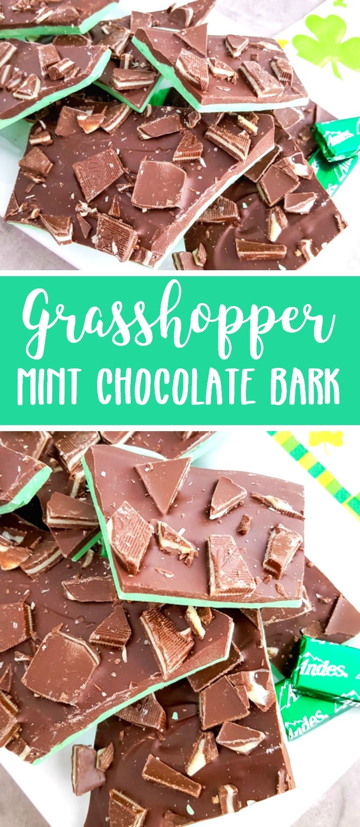 grasshopper mint chocolate bark recipe