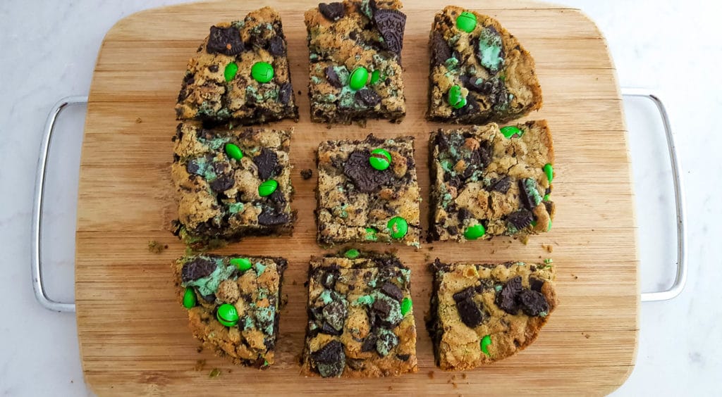 Mint Oreo Cookie Bars Recipe