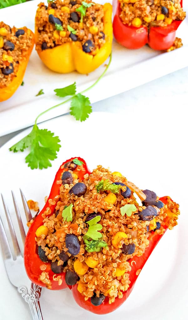 quinoa stuffed peppers