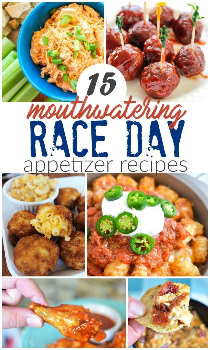 Race Day Appetizer Recipes