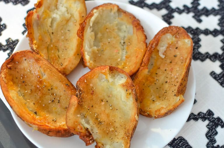 Bacon, Egg and Cheese Potato Skins Recipe