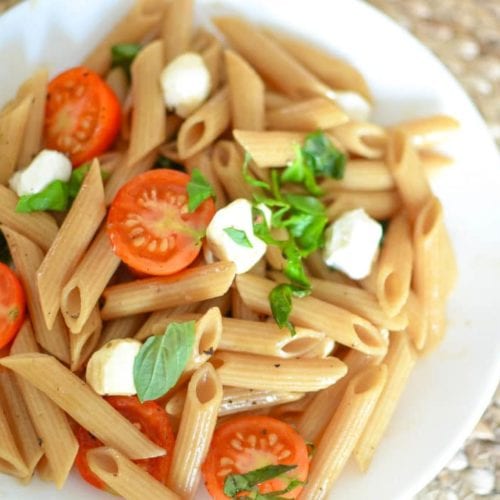 caprese pasta salad recipe