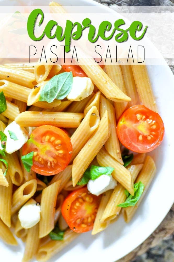 caprese pasta salad recipe