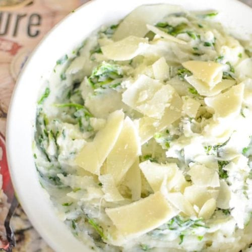 spinach mashed potatoes recipe