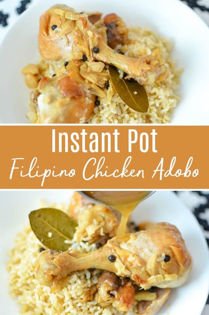 Instant Pot Filipino Chicken Adobo Recipe