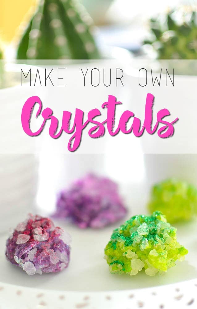 how to make your own crystals for kids