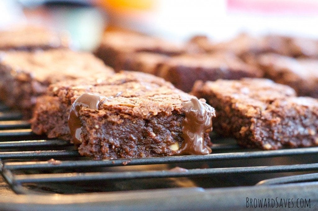 nutella brownies