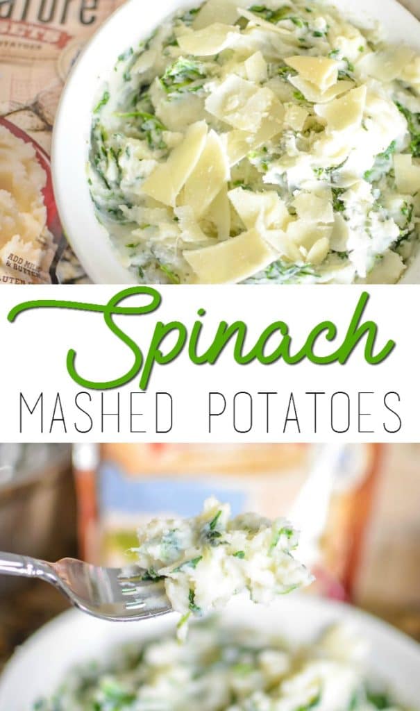 spinach mashed potatoes recipe