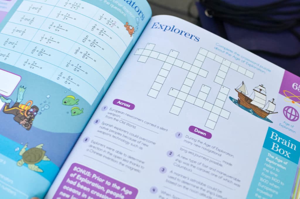 summer brain quest book learning