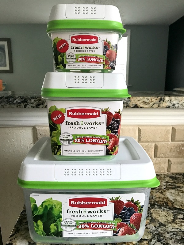  Rubbermaid FreshWorks Saver, Large Produce Storage