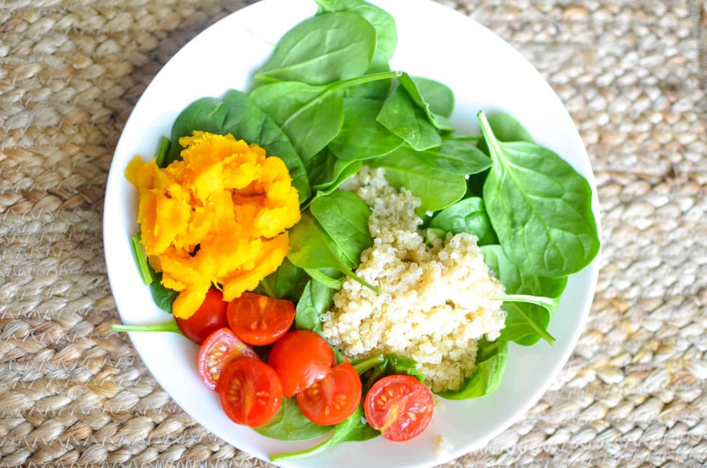 buddha bowl veggies