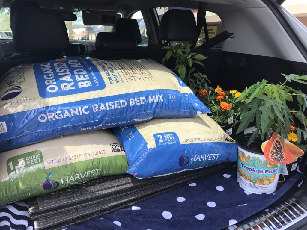 harvest organics raised garden bed mix