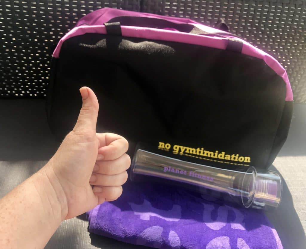 planet fitness bag