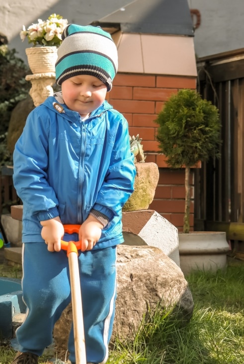 Getting Kids Involved in Yard work
