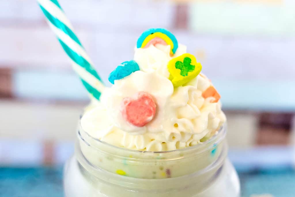 Lucky Charms Marshmallow Treat Shake