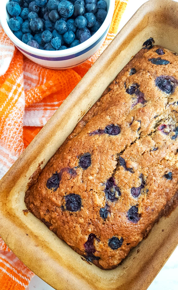 Blueberry Breakfast Bread | Blueberry Bread Recipe