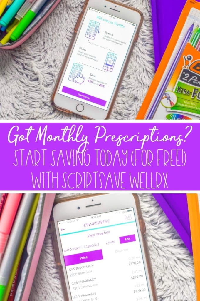 free ScriptSave WellRx app