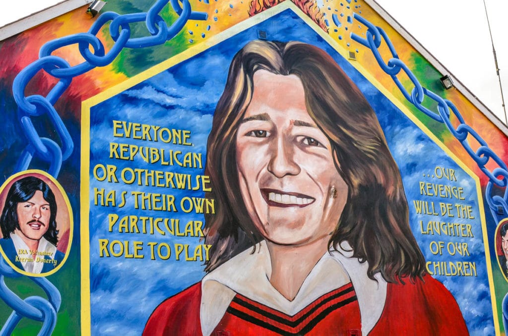 Bobby Sands mural belfast