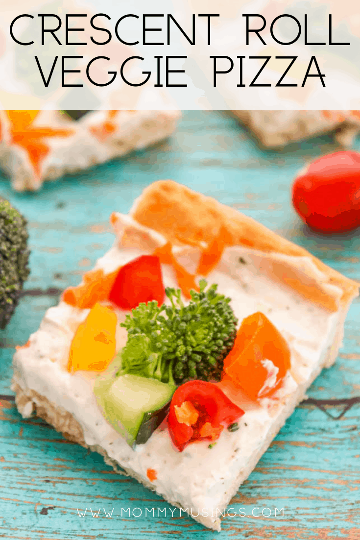 Crescent Roll Veggie Pizza