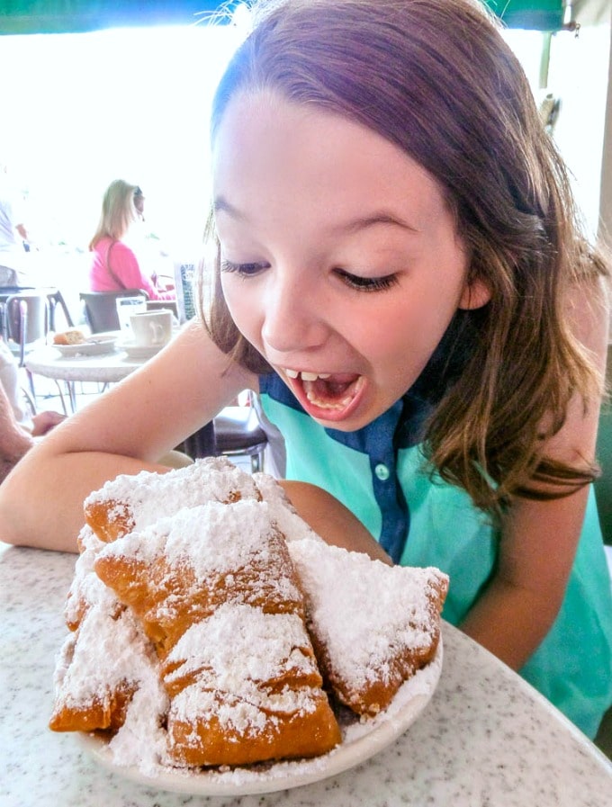 family vacation to new orleans beignets 
