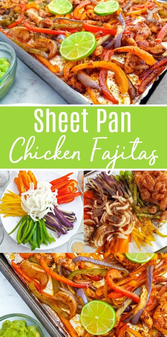 sheet pan chicken fajitas recipe