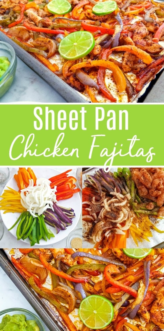 Sheet Pan Chicken Fajitas Recipe