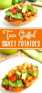 Taco Stuffed Sweet Potatoes Recipe
