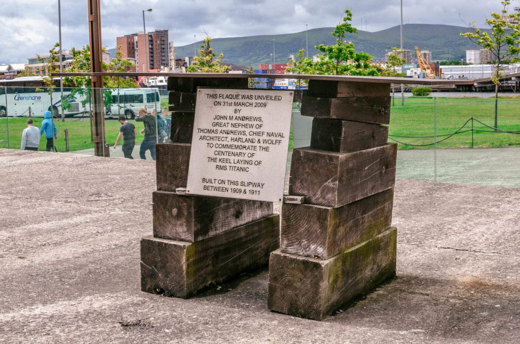 titanic memorial Belfast