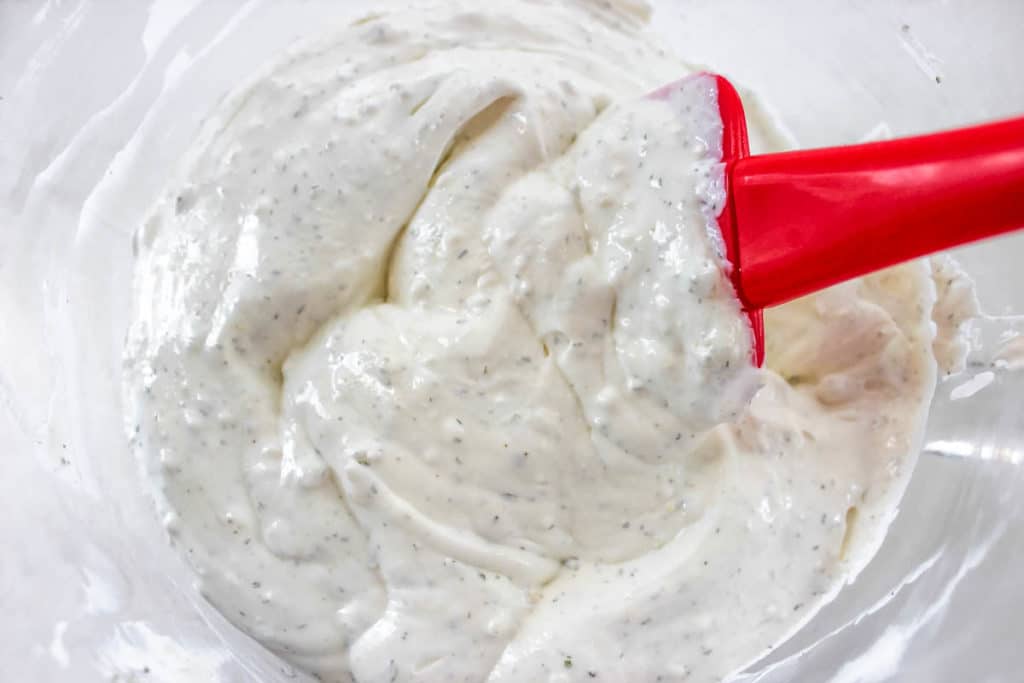 ranch dip for veggie pizza 