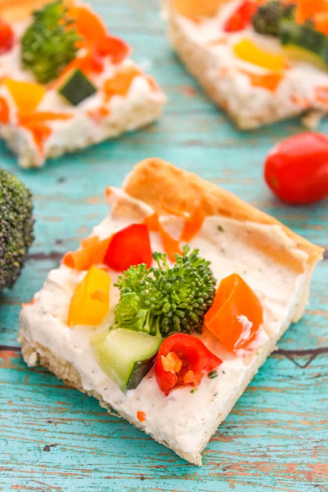 Crescent Roll Veggie Pizza Recipe