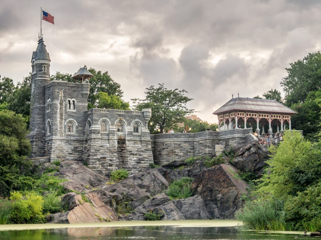 The Belvedere Castle in Central Park, New York