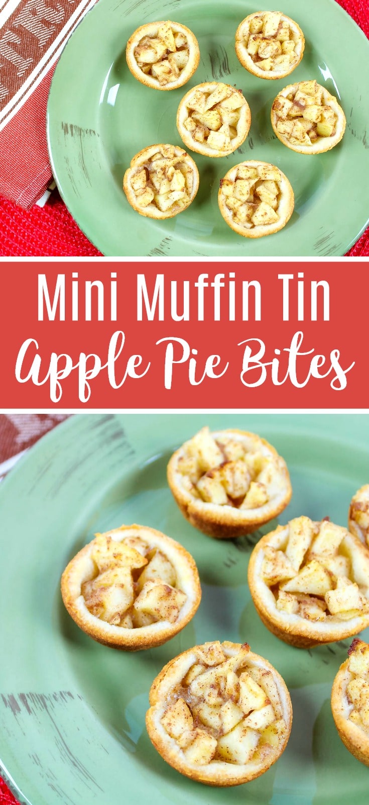Mini Muffin Tin Apple Pie Bites Recipe