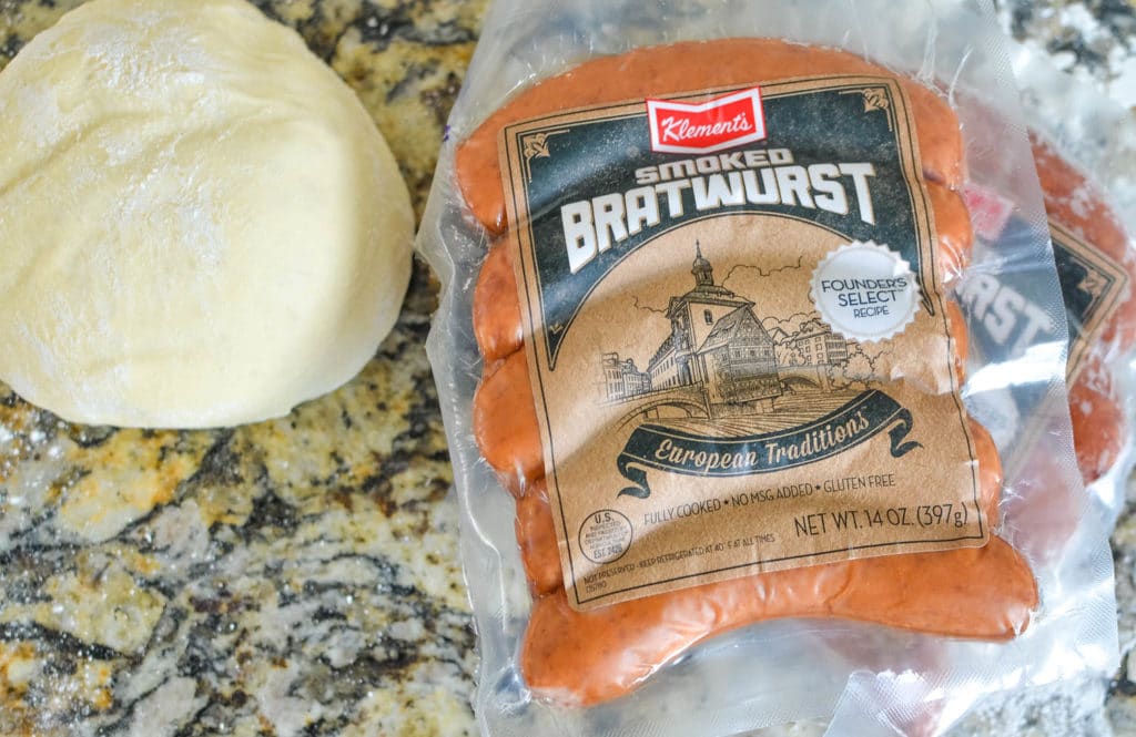 Klement's Bratwurst Pizza Recipe | Oktoberfest Pizza