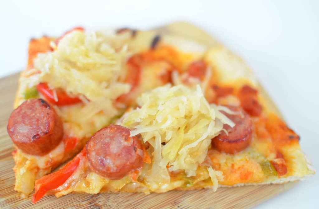 Bratwurst Pizza Recipe | Oktoberfest Pizza