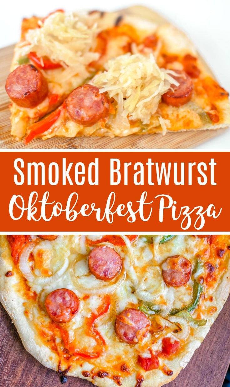 bratwurst pizza recipe Oktoberfest pizza