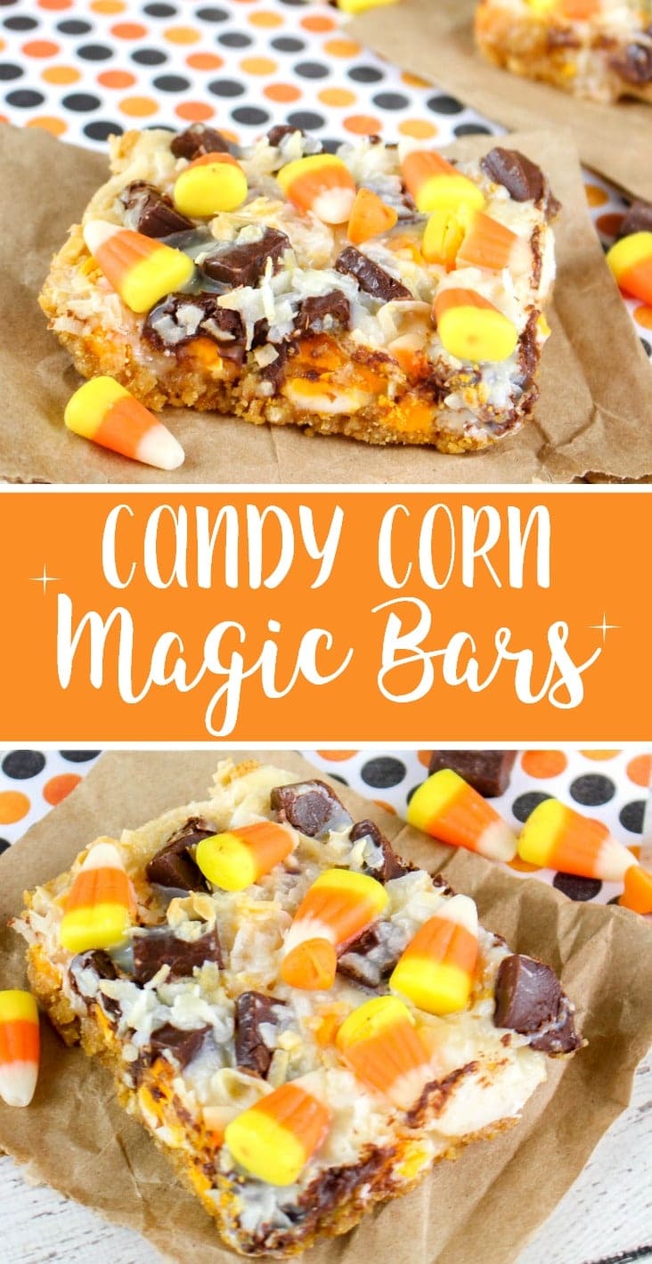 candy corn magic bars recipe